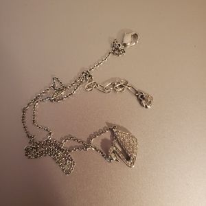 Swarovski swan necklace